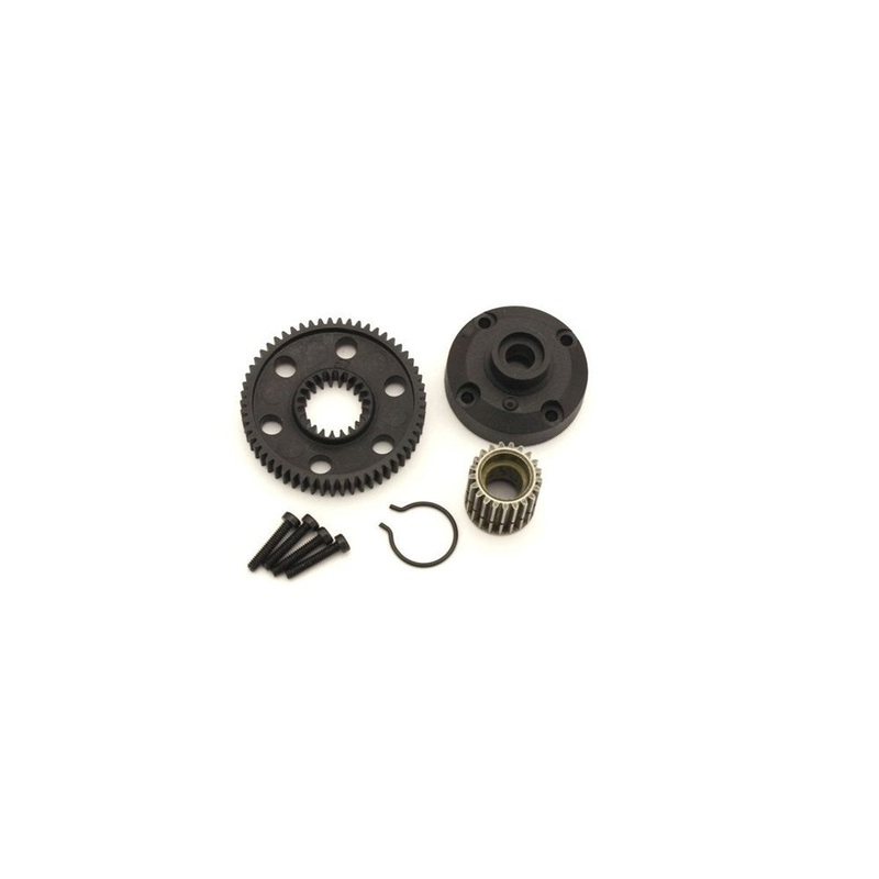 Kyosho UT008 Ultima Diff Gear Case & Pulley