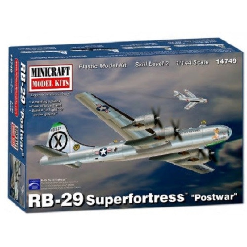 Minicraft Model Kits 14749 1/144 B-29 Superfortress