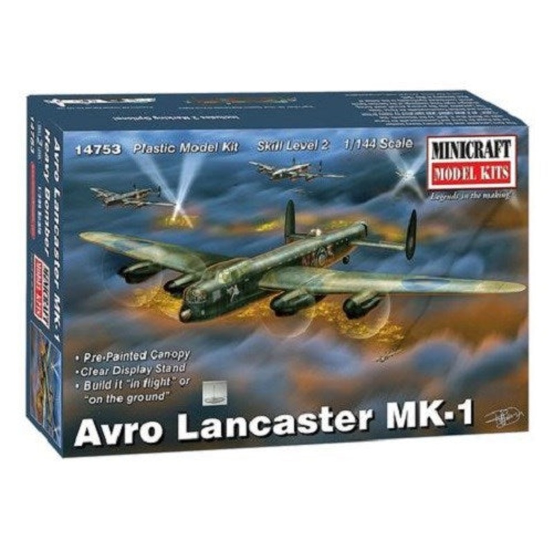 Minicraft Model Kits 14753 1/144 Avro Lancaster