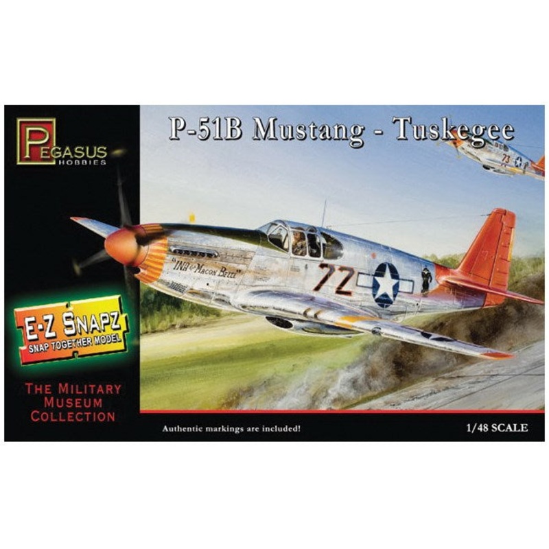 Pegasus Hobbies 8404 1/48 P-51B Mustang Tuskegee Squadron
