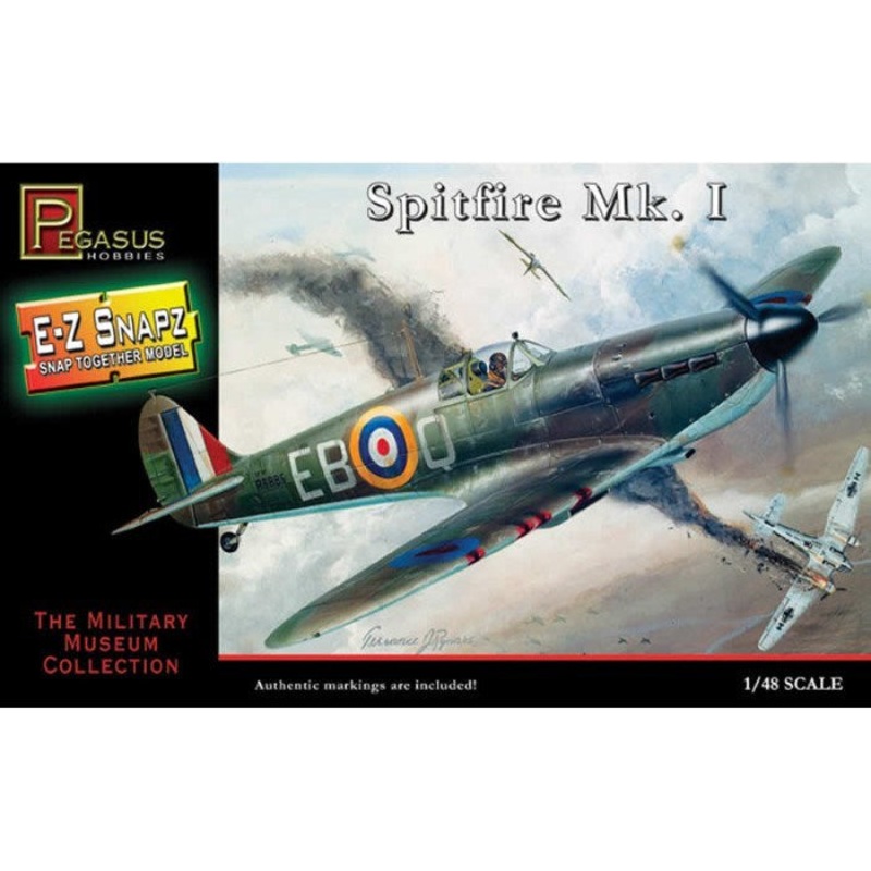 Pegasus Hobbies 8410 1/48 Supermarine Spitfire MKI