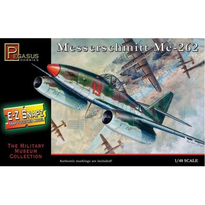 Pegasus Hobbies 8415 1/48 Messerschmitt Me-262 Jet Fighter
