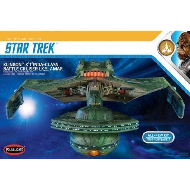 Polar Lights 0950 1/350 Star Trek: Klingon K’t’inga-Class Battle Cruiser ‘I.K.S. Amar’
