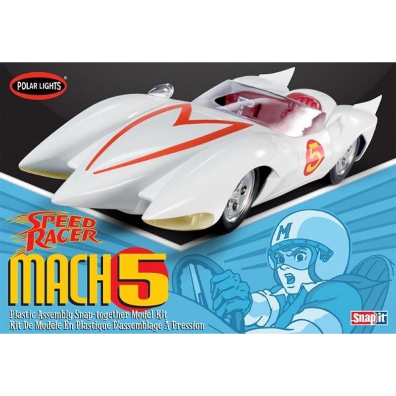 Polar Lights 0981M 1/25 Snap Kit: Speed Racer Mach 5
