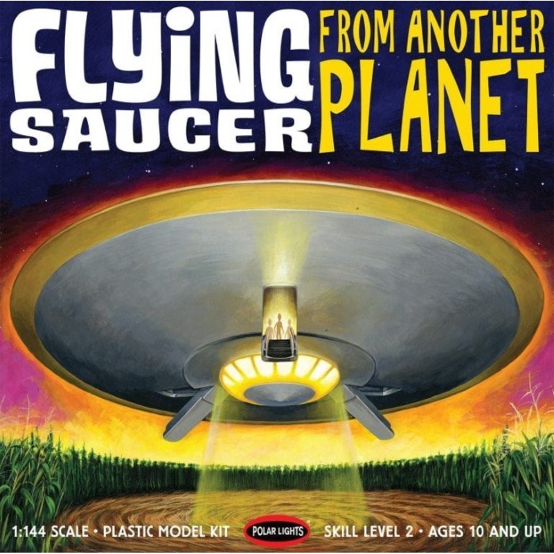 Polar Lights 0985  1/144 12 Flying Saucer
