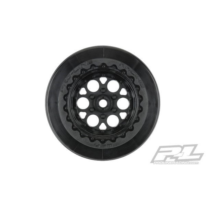 Pro-Line PRO279403 Showtime+ Wide SC Blk Whls F/R  SRP