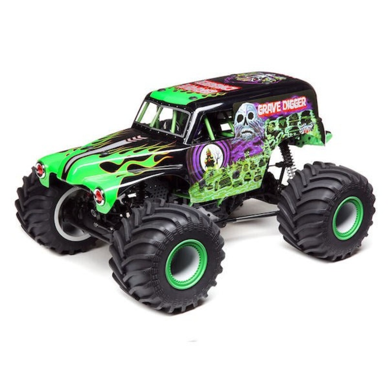 TLR LOSI LOS04021T1 1/10 LMT Grave Digger RTR 4WD Solid Axle Monster Truck