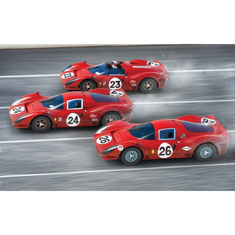 Scalextric C4391A Ferrari 1967 Daytona 24 Triple Pack