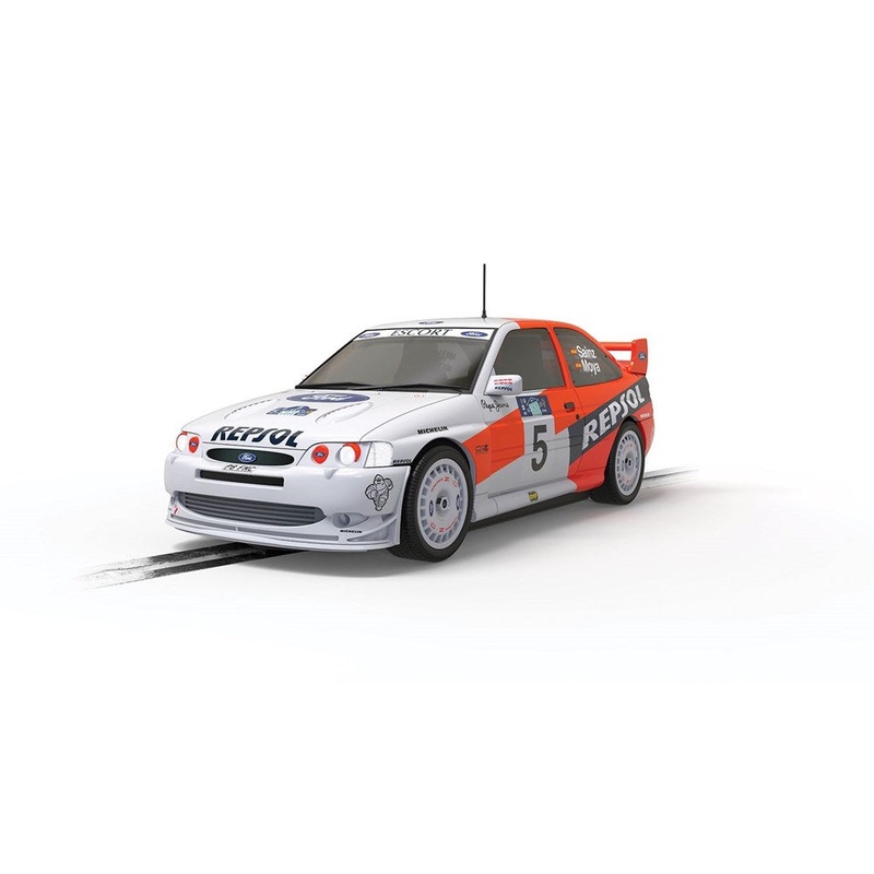 Scalextric C4426 Ford Escort Cosworth WRC – #5 Carlos Sainz 1997 Acropolis Rally