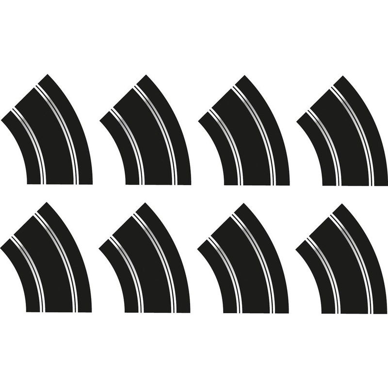 Scalextric C8196 R2 Curves Track Extension Pack