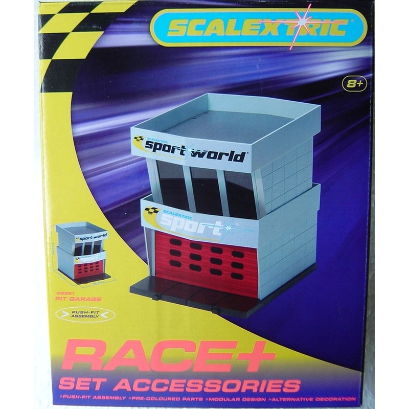 Scalextric C8321 Pit Building: Pit Garage