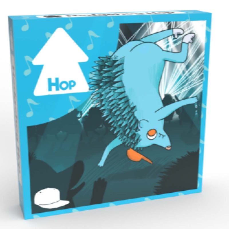Atlas Games FB040-B Hedgehog Hop (Fight in a box) Blue
