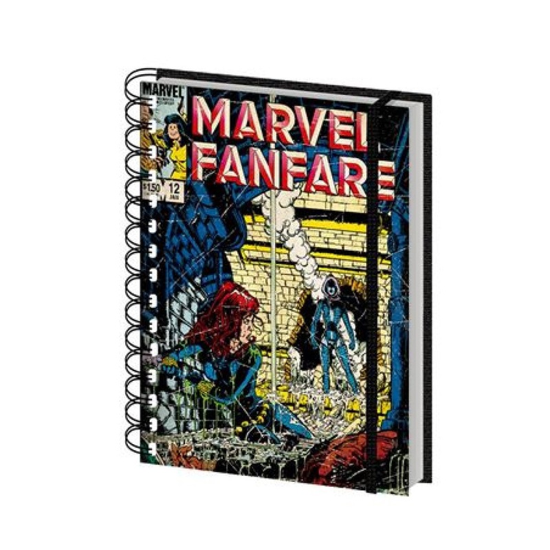 Impact WNBBWR Licensed Wiro Notebook Black Widow Retro