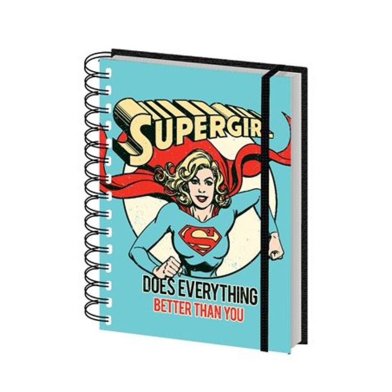 Impact WNDCSG Licensed Wiro Notebook Supergirl