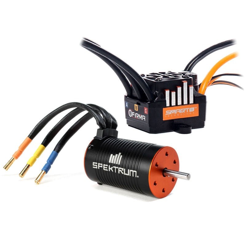 Spektrum SPMXSEMC01 FIRMA 85A BL Smart ESC/3300Kv Sensorless Motor Combo