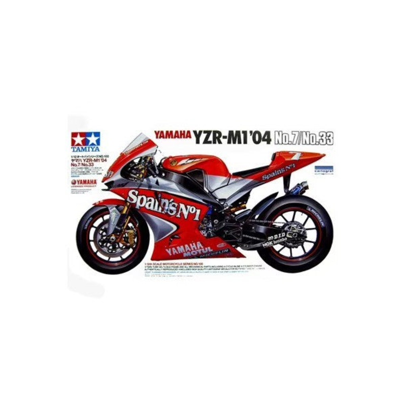 Tamiya 14100 1/12 Yamaha YZR-M1 – 2004 No.7/No.33