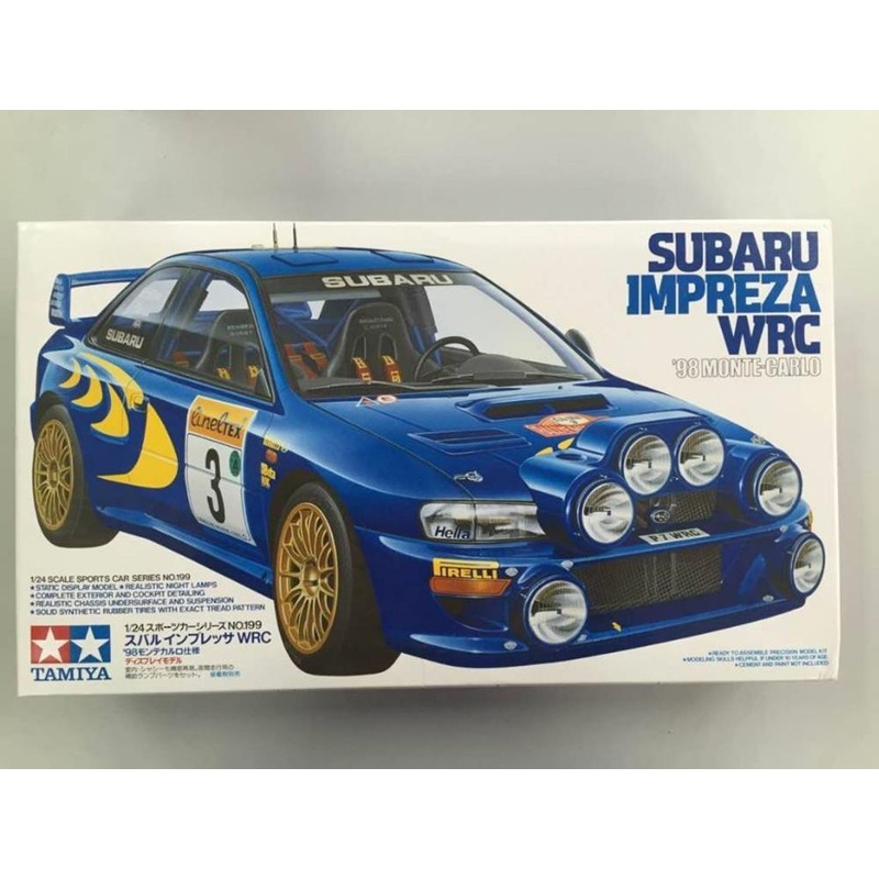 Tamiya 24199 1/24 SUBARU IMPREZZAWRC