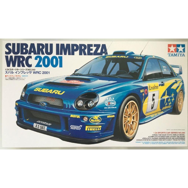 Tamiya 24240 Subaru Impreza WRC 2001