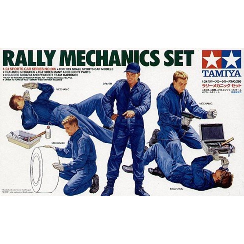 Tamiya 24266 1/24 RALLY MECHANIC SET