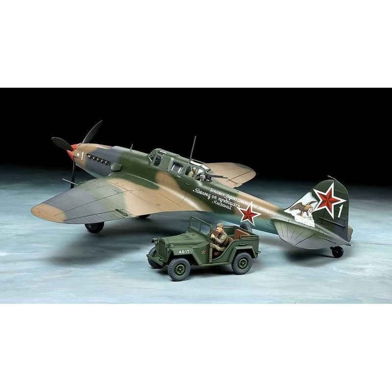 Tamiya 25212 1/48 IL-2 & GAZ-67B