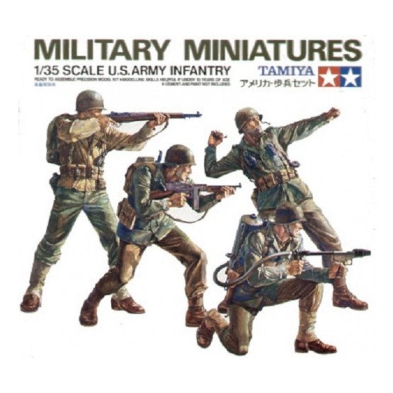Tamiya 35013 1/35 U.S. Army Infantry
