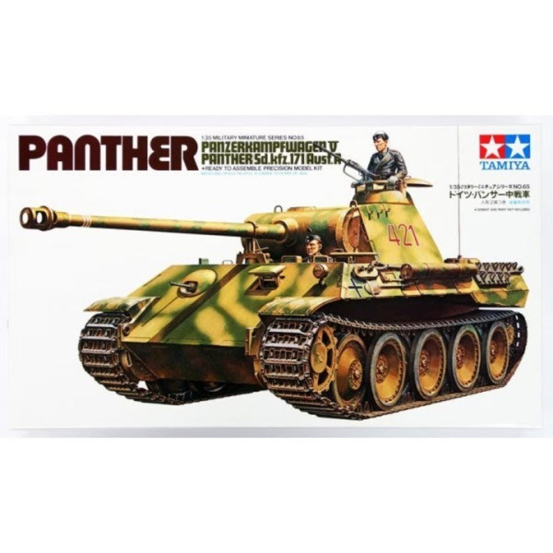Tamiya 35065 1/35 Panther – Panzerkampfwagen V Panther (Sd.kfz. 171) Ausf. A