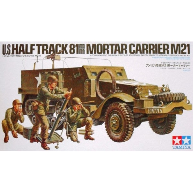 Tamiya 35083 1/35 U.S. Mortar Carrier M21
