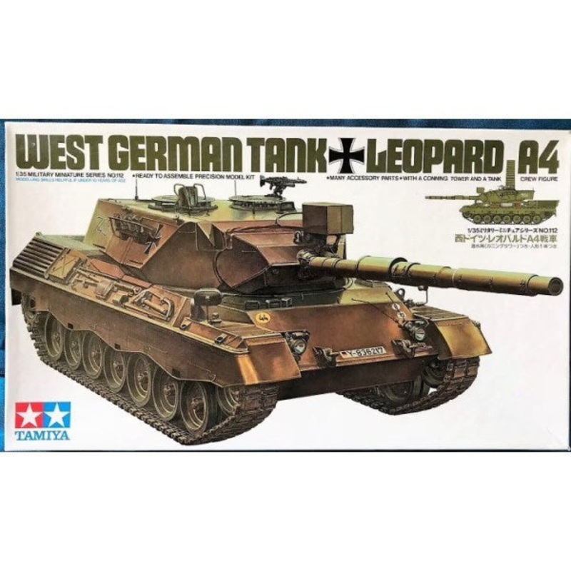 Tamiya 35112 1/35 West German Tank Leopard A4