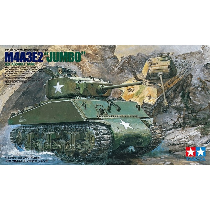 Tamiya 35139 1/35 U.S. M4A3E2 ‘JUMBO’