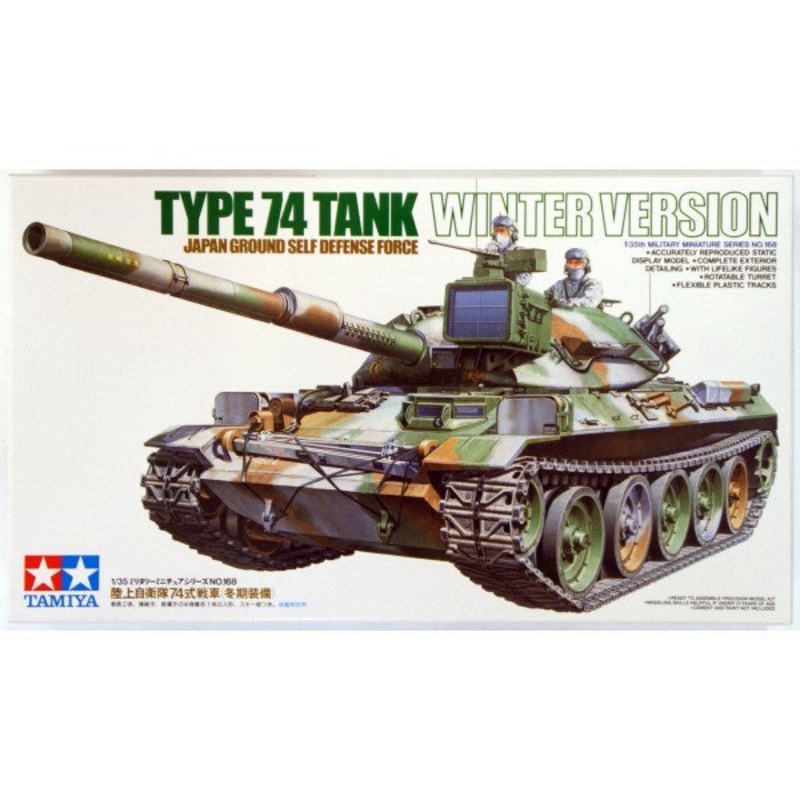 Tamiya 35168 JGSDF Type 74 Tank – Winter Version