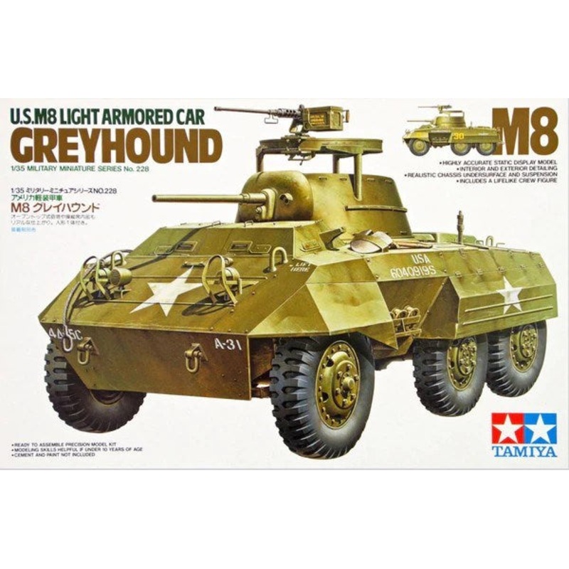 Tamiya 35228 1/35 U.S. M8 ‘Greyhound’