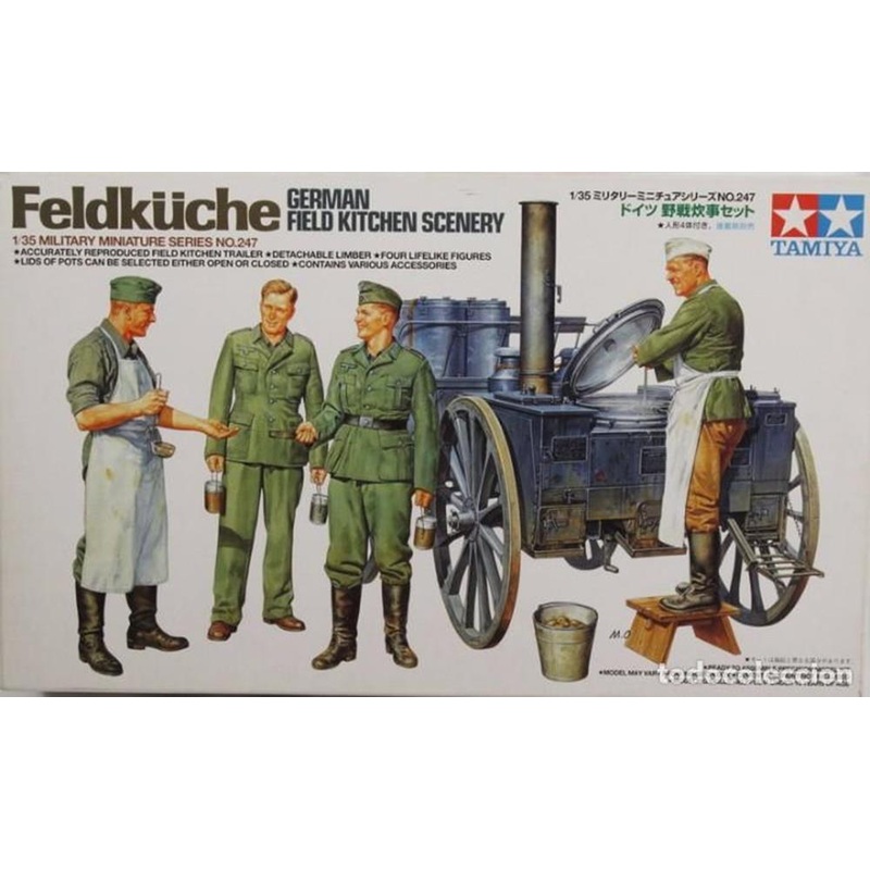 Tamiya 35247 1/35 German Field Kitchen Scenery