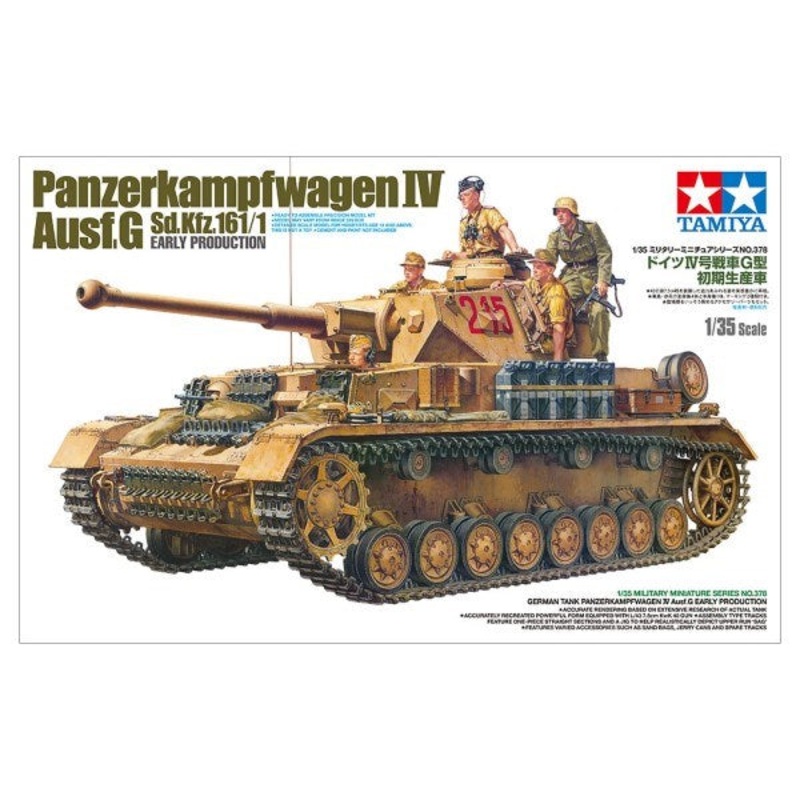 Tamiya 35378 1/35 Panzerkampfwagen IV Ausf. G (Early Production)