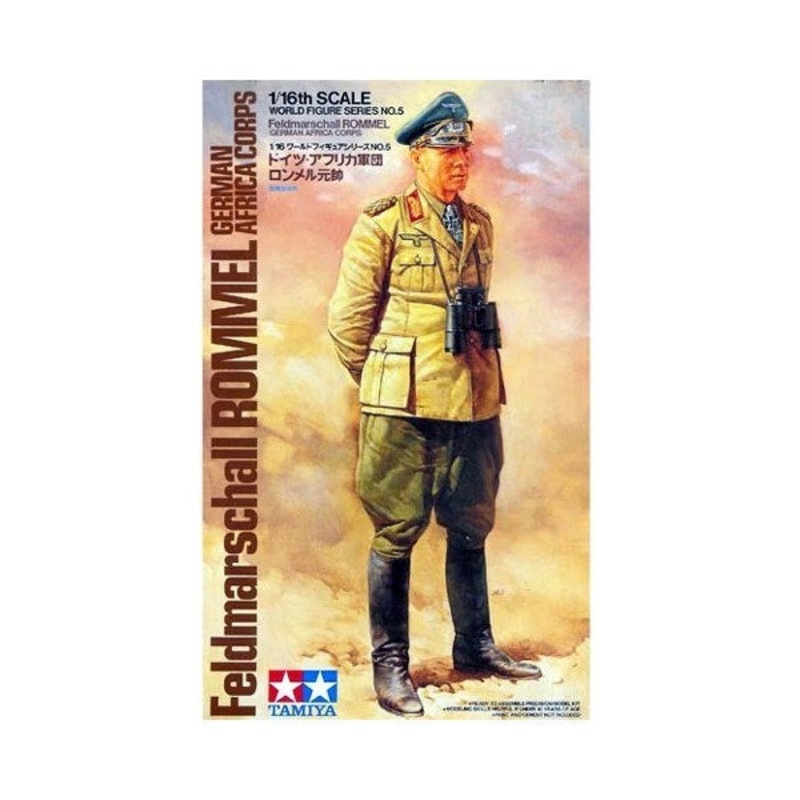 Tamiya 36305 1/16 Feldmarschall Rommel – German Africa Corps