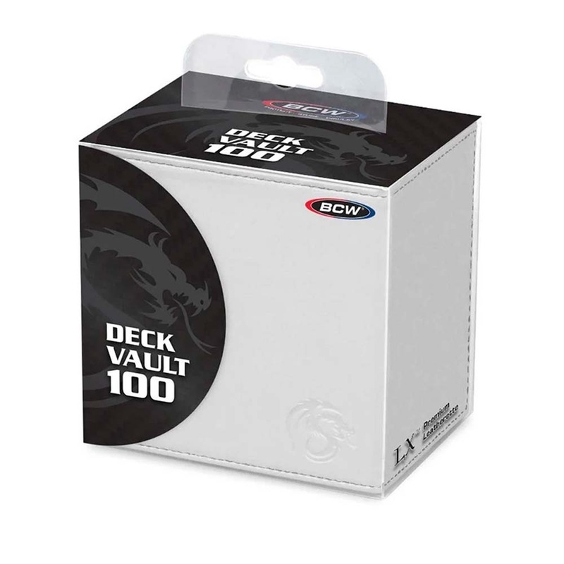 BCW / Monster 1-DVLX-100-WHITE Deck Vault LX (100) White