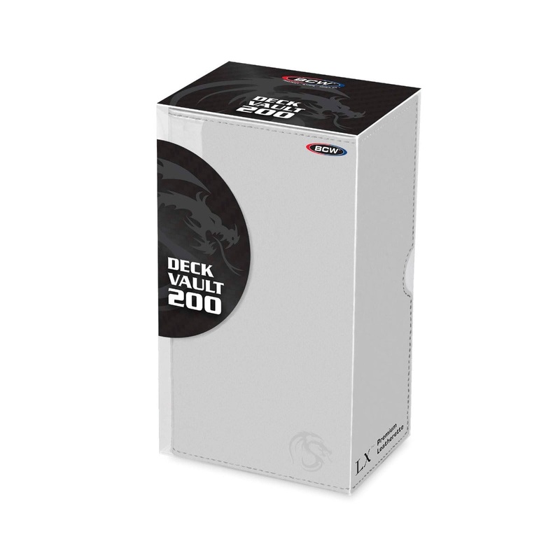 BCW / Monster 1-DVLX-200-WHI Deck Vault LX (200) White