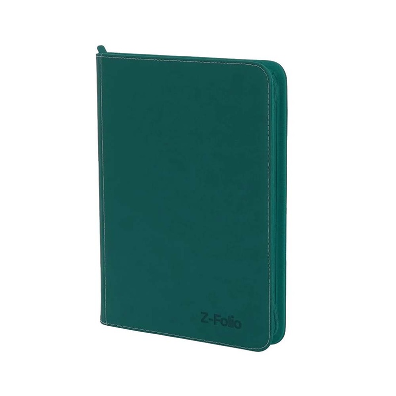 BCW / Monster 1-ZF9-WHI Z-Folio 9-Pocket LX Teal