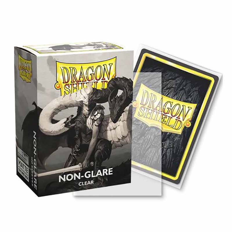 Dragon Shield AT-11821 Sleeves (100) Matte NonGlare Clear V2