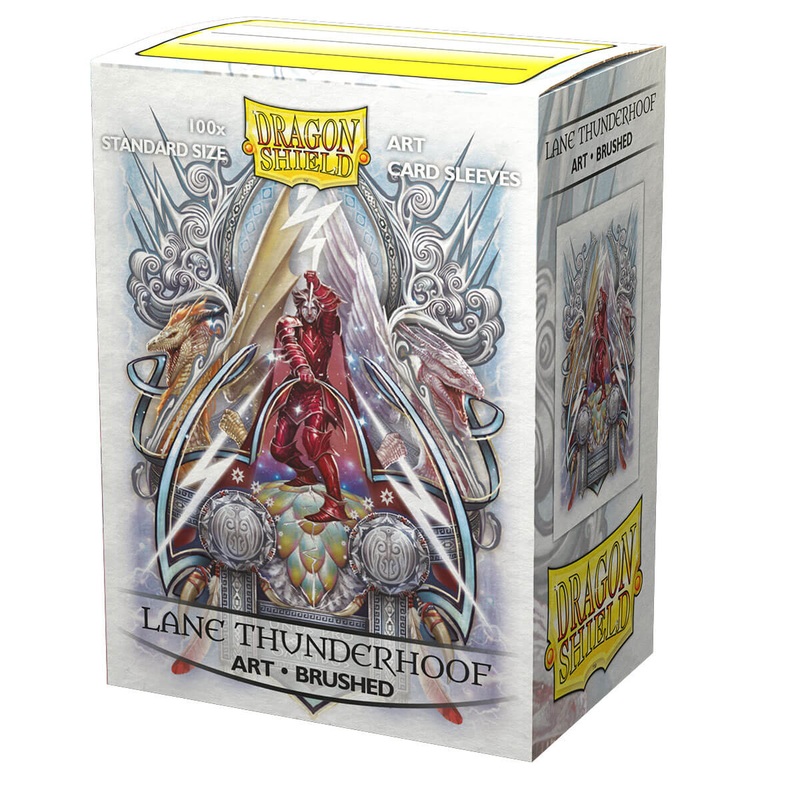 Dragon Shield AT-12042 Sleeves (100) Lane Thunderhoof Brushed Art