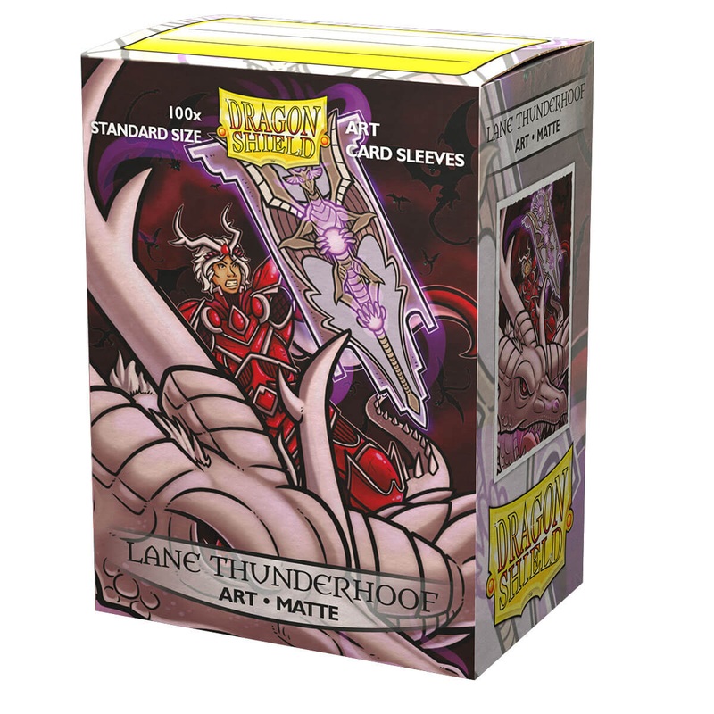 Dragon Shield AT-12044 Sleeves (100) Lane Thunderhoof Matte Art