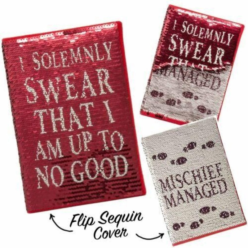 Impact PNBHPSEQ Licensed Premium Notebook HP Marauders Sequin