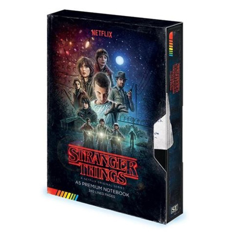 Impact PNBSTVHS Licensed Premium Notebook Stranger Things VHS