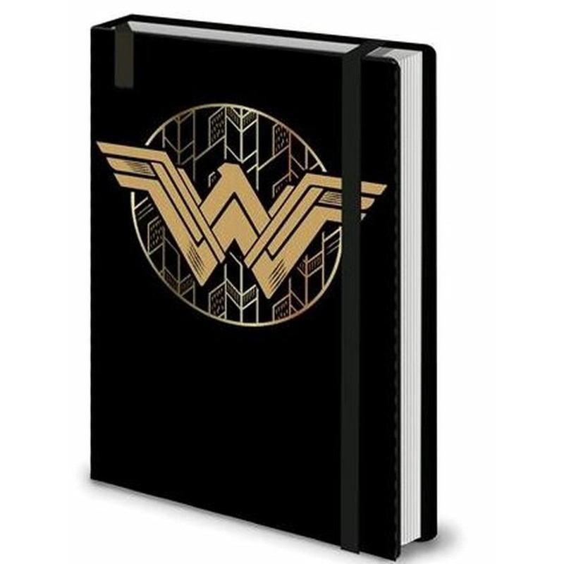 Impact PNBWWB Licensed Premium Notebook Wonder Woman Badge