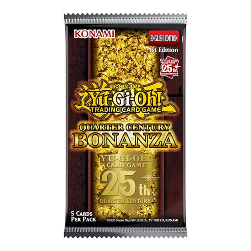 Konami RA03-3TB Yu-Gi-Oh! Quarter Century Bonanza 3-Pack Tuckbox