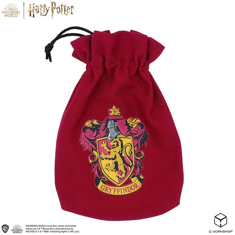 Q Workshop 190142/2023/2/A/D6B Harry Potter. Slytherin Dice & Pouch