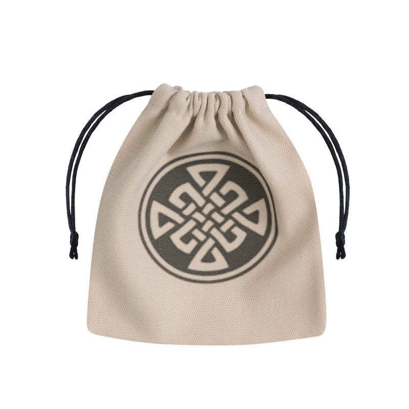 Q Workshop BCEL101 Celtic Beige & black Dice Bag