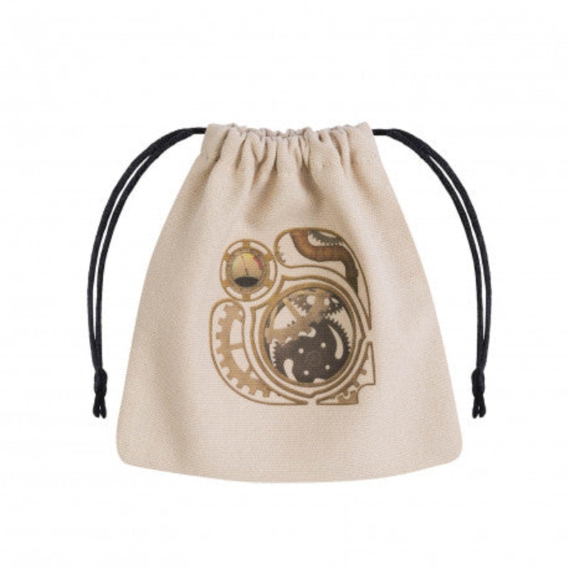 Q Workshop BSTE101 Steampunk Beige & multicolor Dice Bag