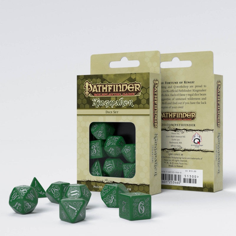 Q Workshop SPAT03 Pathfinder Kingmaker Dice Set