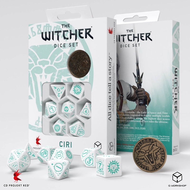 Q Workshop SWCI01 The Witcher Dice Set. Ciri The Law of Surprise