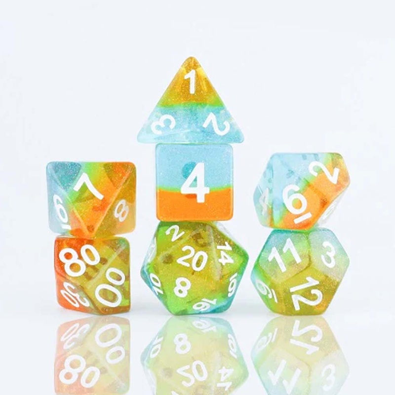Sirius SIRIUS19-02 Celestial Dice Set Ocean Dusk